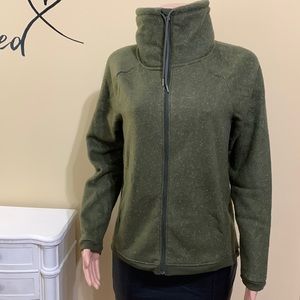 Avia baggy fleece zip up jacket. New.